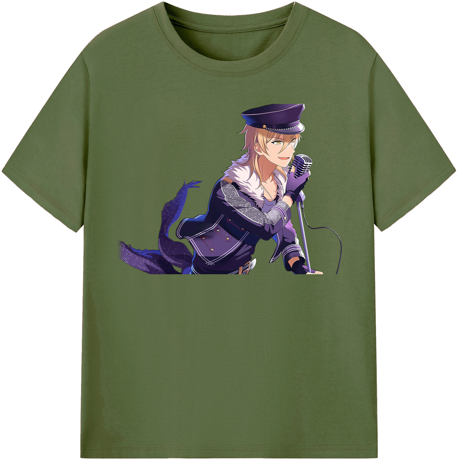 （画像用） あんさんぶるスターズ! Ensemble Stars 綿100％半袖Tシャツ（フロントプリント）